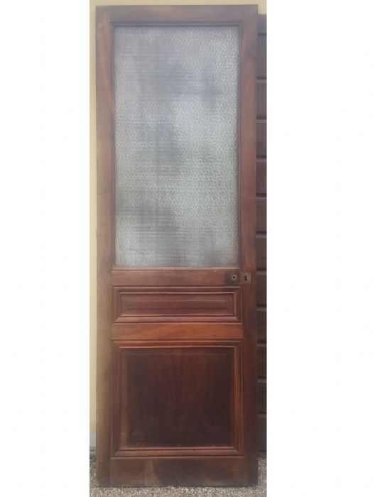 puerta de vidrio