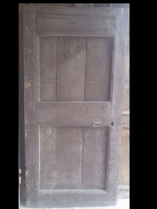 Single-leaf door