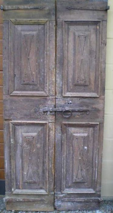 Puerta de dos hojas