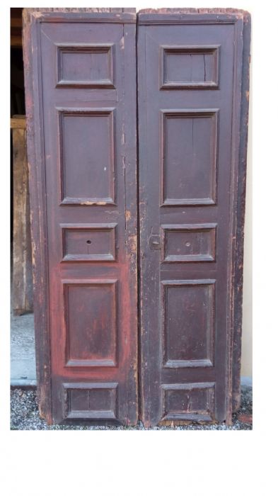 Porta de duas folhas