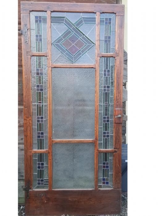 Glass door