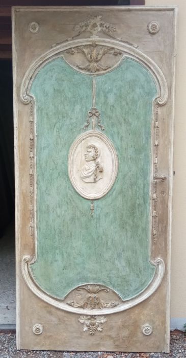 Single-leaf door