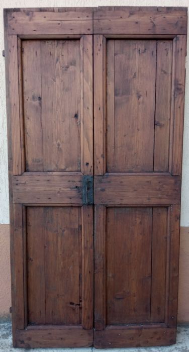 Puerta de dos hojas