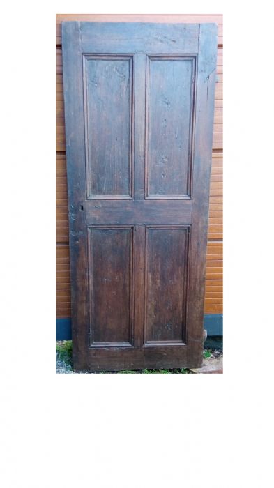 Chestnut door